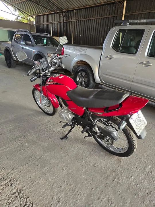 Honda CG  125  - Vermelha - Excelente estado - Foto 5