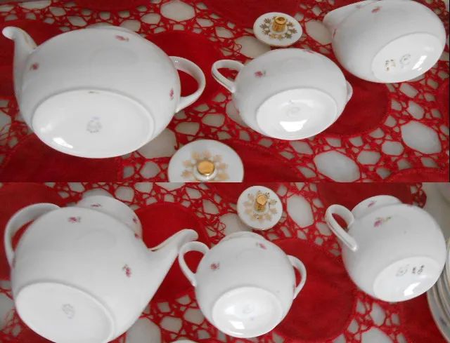 Jogo de chá Porcelana Mauá (no estado) - Foto 5