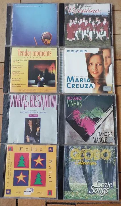 Lote de CDs Musicais - Vários Artistas