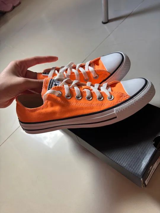 Converse All Star Laranja