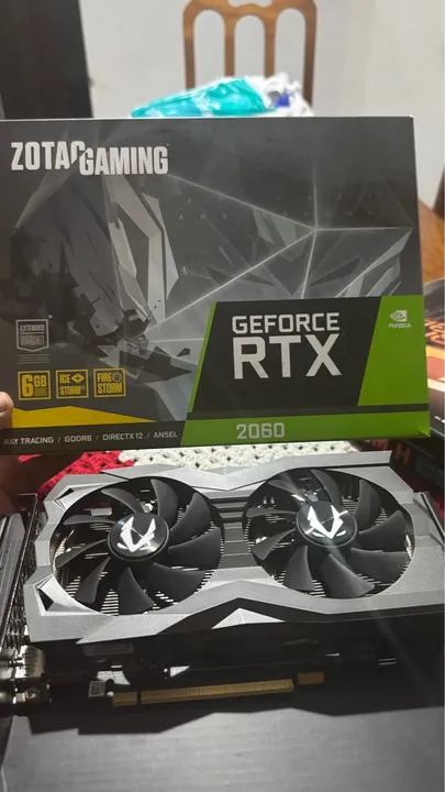 Placa de vídeo GeForce rtx 2060 6g