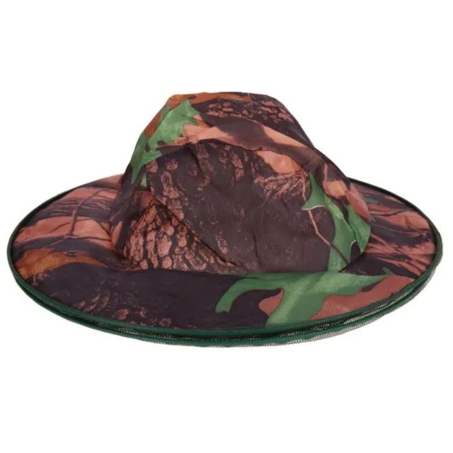 Boné Chapéu Tela Proteção Rosto Cabeça Pescoço Pescaria Camping