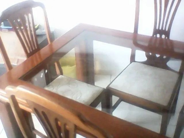 Mesa de Jantar c/6 cadeiras - Mogno - Foto 3