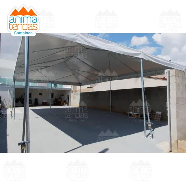 Tenda Piramidal 12x8 - Galvanizada - Foto 2