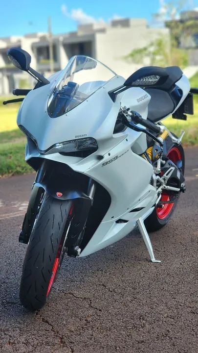 Ducati Panigale 959 - 2017 - Branca - Impecável - Foto 3