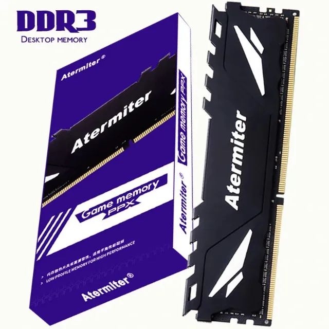 Memoria Ram Atermiter DDR3 4 GB 1333/1600 MHz, Nova, Para Computador