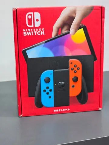 Nintendo switch Oled com garantia de 1 ano - novo 