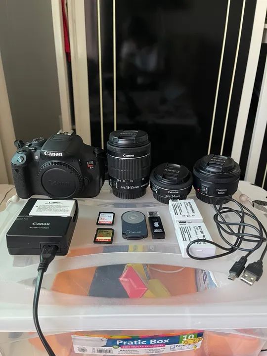 T5i + Kit de lentes