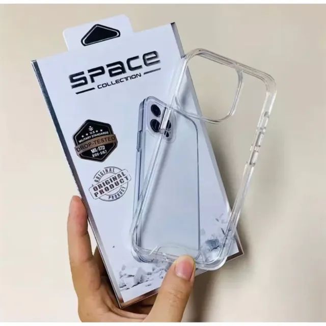 Capa Celular Iphone 14 Pró Case Capinha Space transparente  Loja Coimbra Computadores 