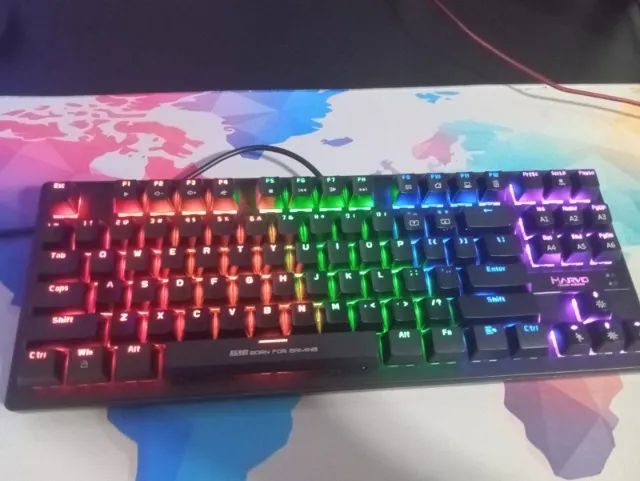TECLADO MECÂNICO MARVO KG-901 - Foto 3