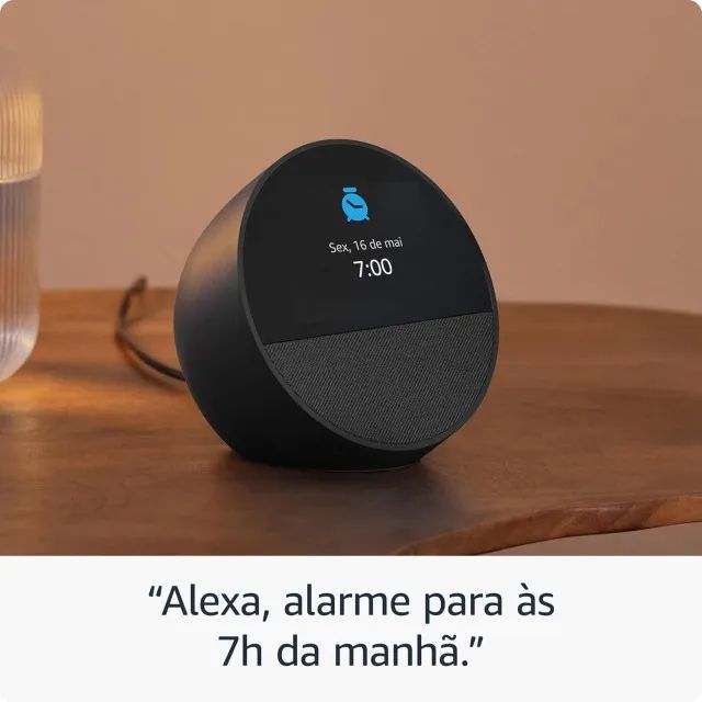 Amazon Echo Spot com Alexa - Foto 4