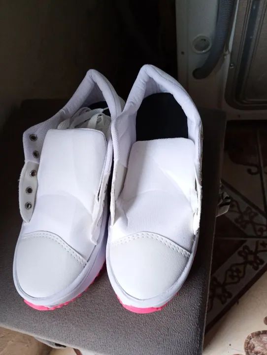 Tênis Converse All Star Platform Branco - Foto 3