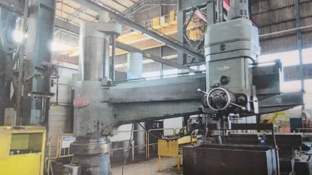 Furadeira Radial Okuma  2500 x 80 mm