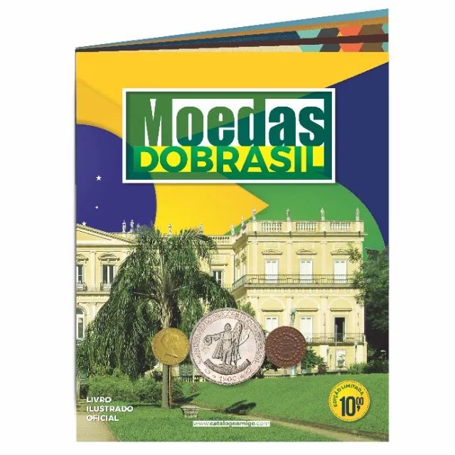 Álbum De Figurinhas Moedas Do Brasil - Completo!!! 348 Figur
