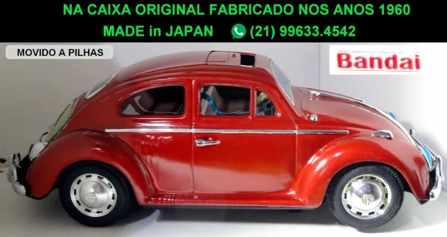   Fusca da Bandai  Toys Japonesa. Raríssimo. - Foto 6