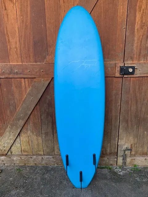 Prancha de Surf SoftBoard - Marca Maré 5'11 - Azul - Foto 2