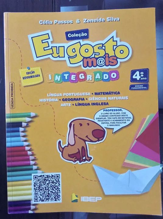Livro Didático Eu gosto mais Integrado 4º ano - Novo