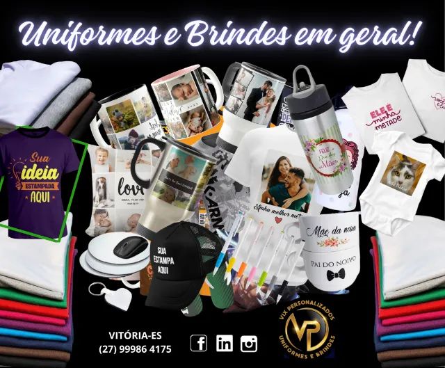 Uniformes e Brindes em geral