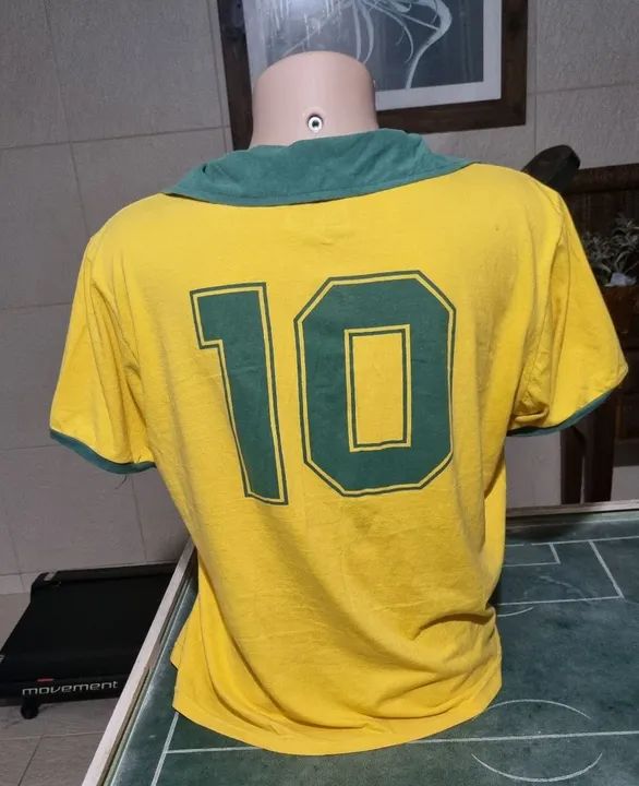 Camisa Seleção Brasileira 1986 Liga Retro  - Foto 2