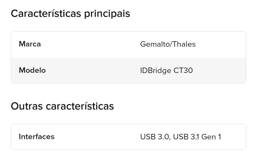 5 unid Leitor E Gravador De Cartão Smart Card Gemalto - Foto 4