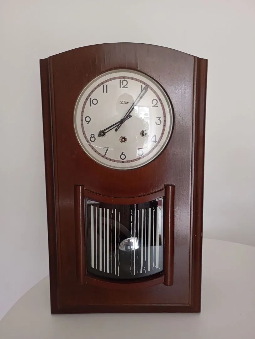 Relógio de parede carrilhão Silco de 1964
