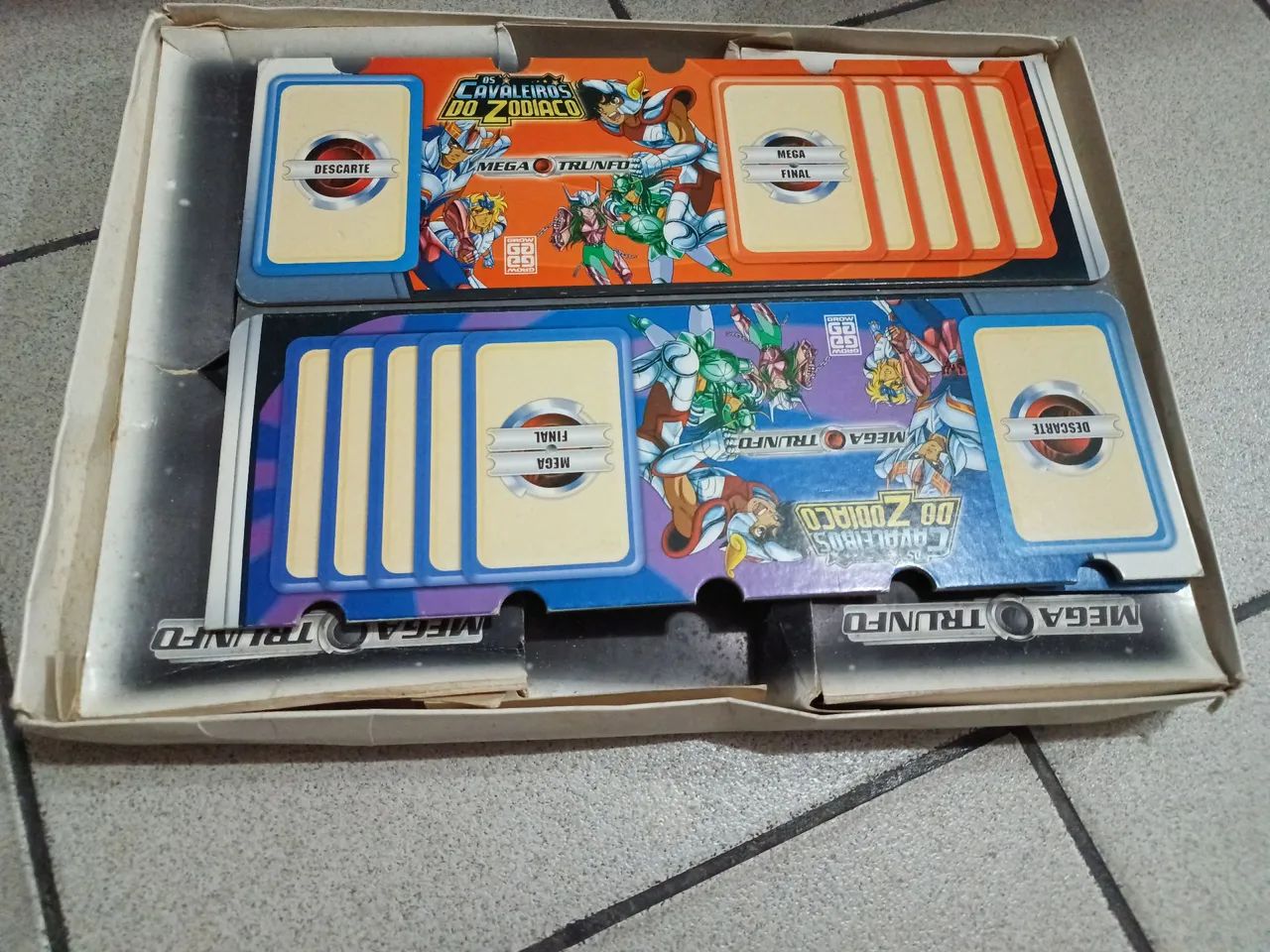 Jogo Mega Trunfo Os Cavaleiros do Zodíaco ler descrição  - Foto 3