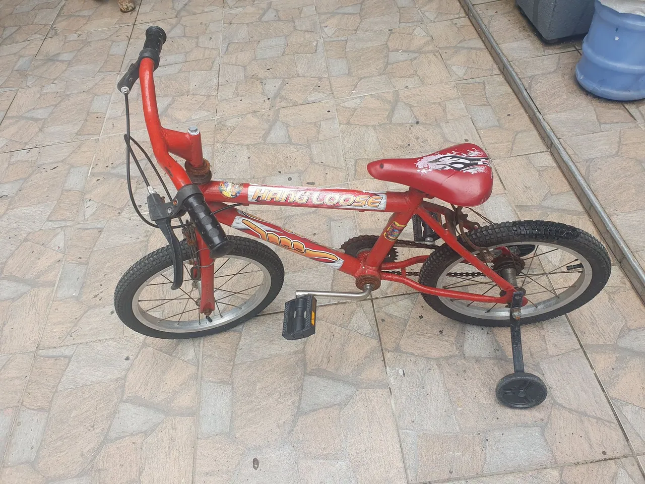 Bicicleta Infantil Vermelha - Hang Loose