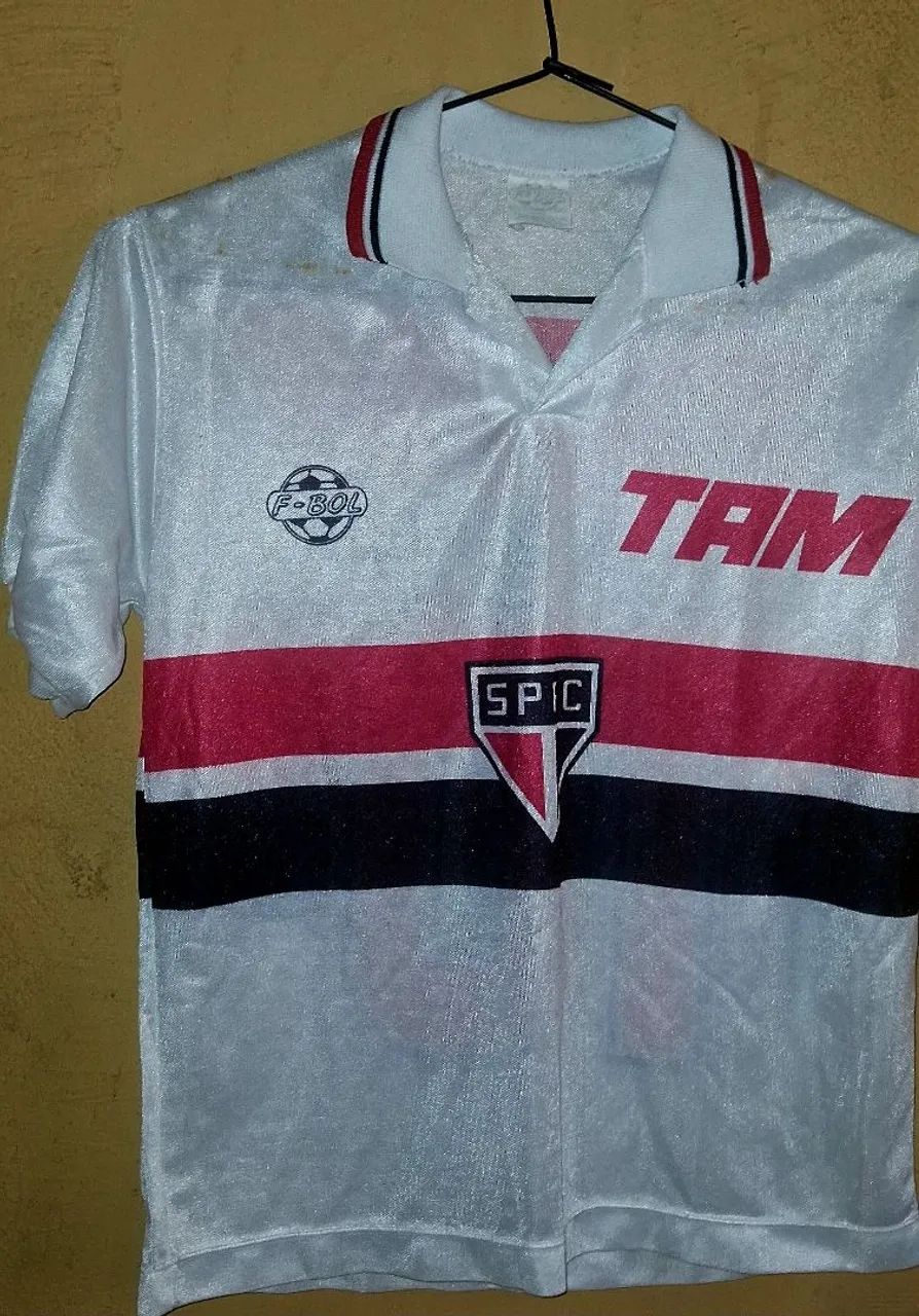 5 Camisas de Futebol do São Paulo FC ler descrição  - Foto 2