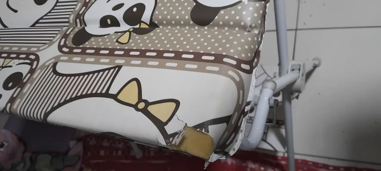 Banheira para Bebê com Trocador - Panda - Foto 2