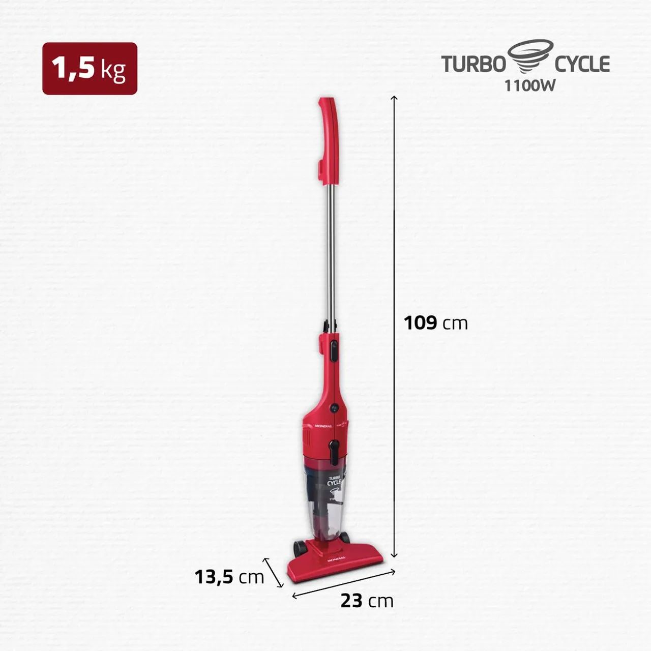 Aspirador turbo cicle Ap 36 Mondial  - Foto 6