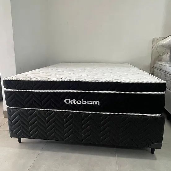 Conjunto Box Elegant Casal Padrão ORTOBOM - CARTÃO 12X SEM JUROS - Foto 3