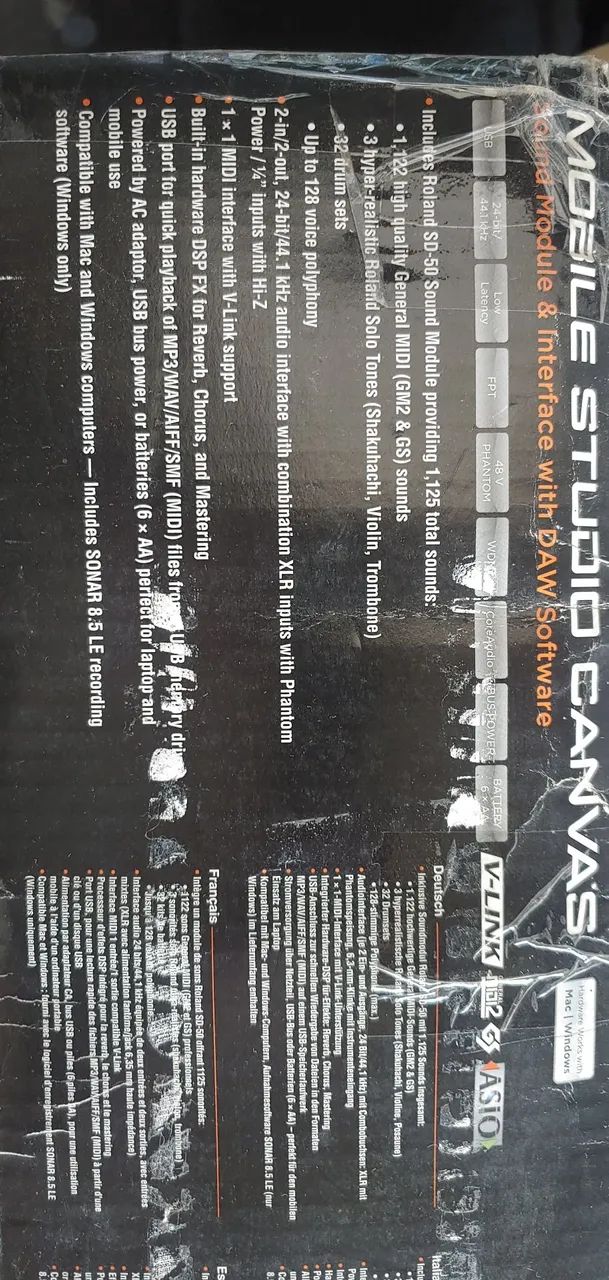 Roland mobile Studio cangas SD-50 - Foto 3