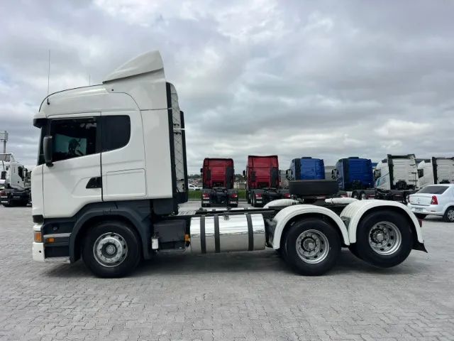 Caminhão Scania R 440 Teto Alto Branco 6x2 Susp. Ar 2018 - Foto 4
