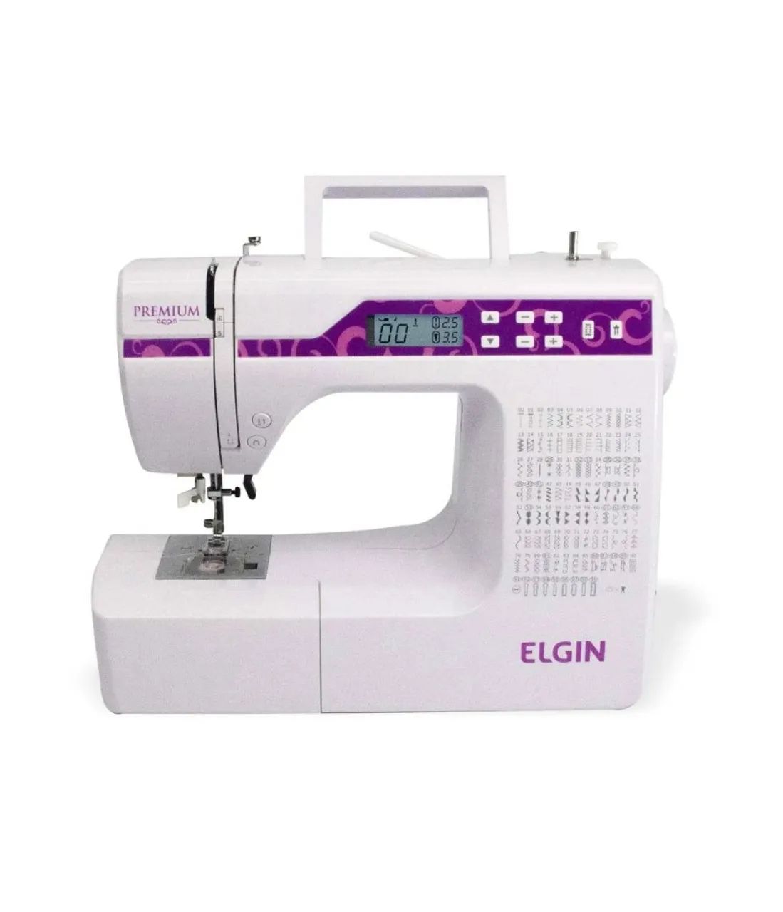 Máquina de Costura Elgin Premium 100 Pontos Eletrônica JX10000 Bivolt - Foto 6