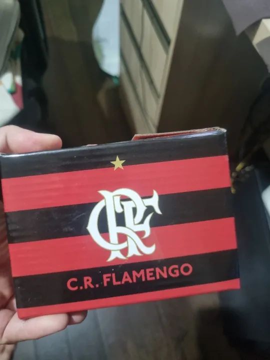 kit oficial do flamengo - com caneca e chaveiro - Foto 3
