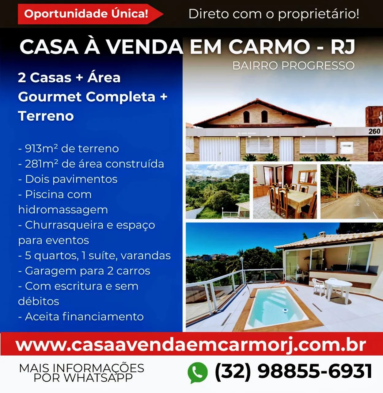 Casa à venda em Carmo,  RJ