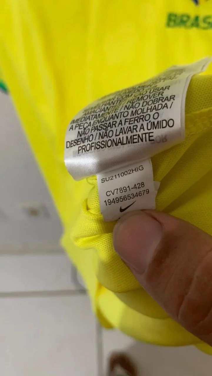 02 camisas seleção brasileira  - Foto 5