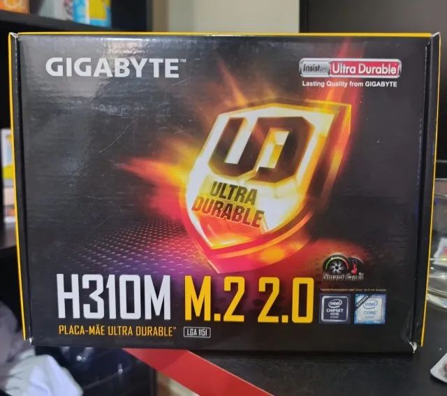 Placa mae GIGABYTE H310M + i5-9400F