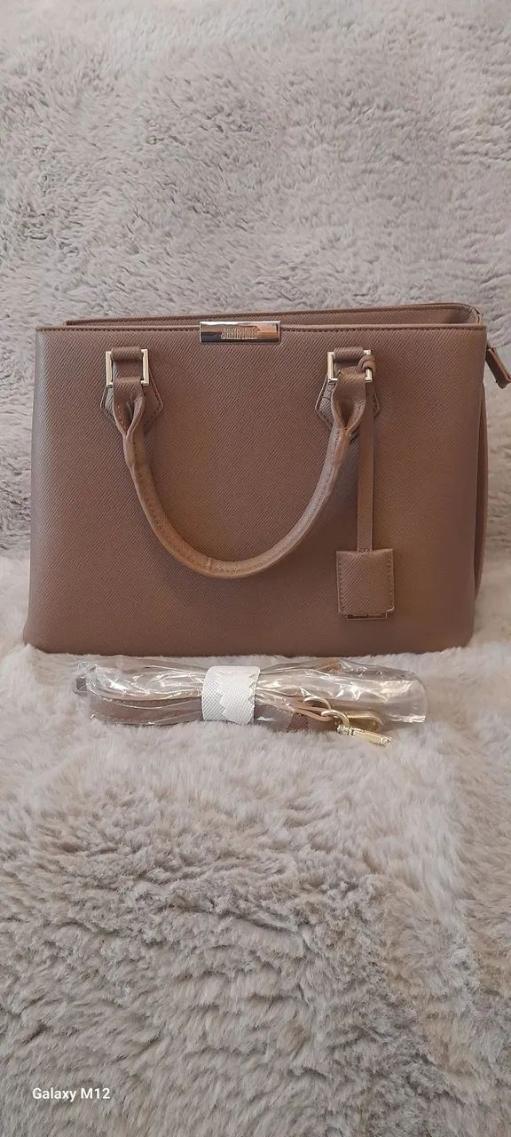 BOlSA SANTA LOLLA MARROM ORIGINAL