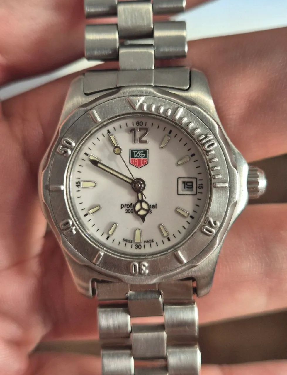 Relógio Tag Heuer Professional 200m anos 90 - Foto 2