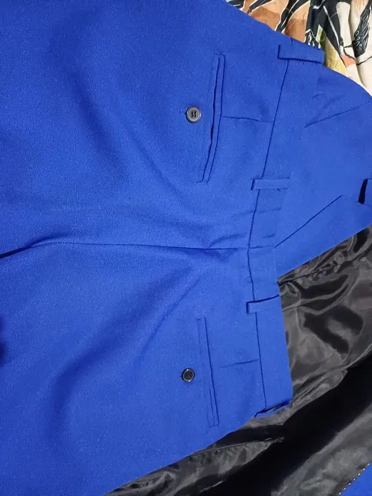 Terno Azul Royal - seminovo - Foto 2