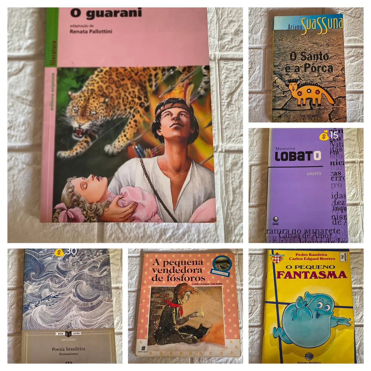 Vendo livros literários