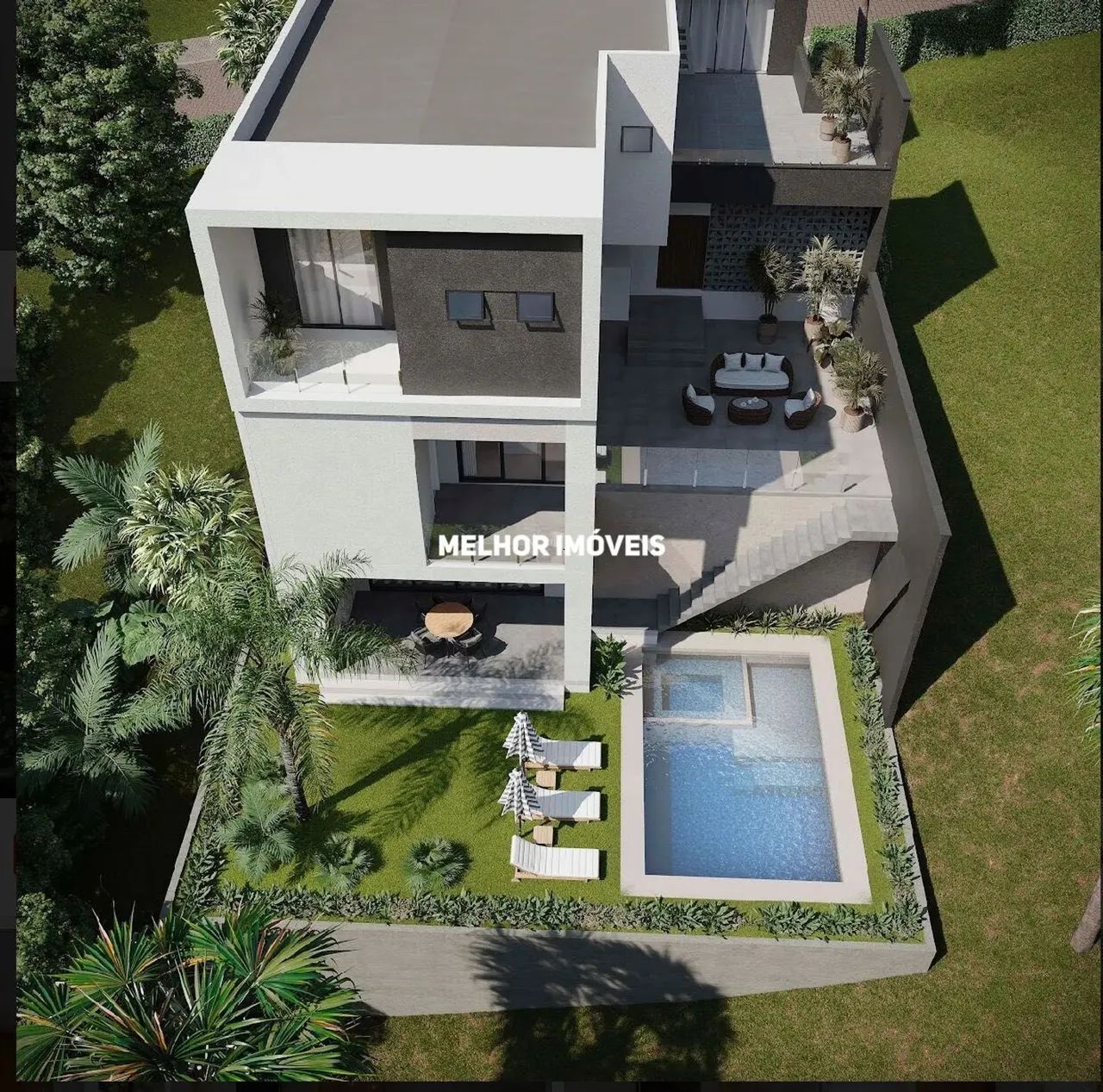 Condomínio Bella Vista Residence Club - Casa Alto Padrão 4 suítes uma máster 6 vagas de ga