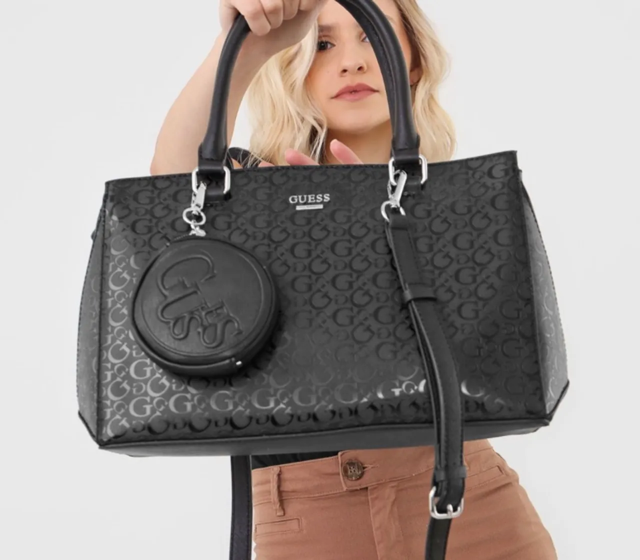 Bolsa Guess Original com Detalhes Exclusivos