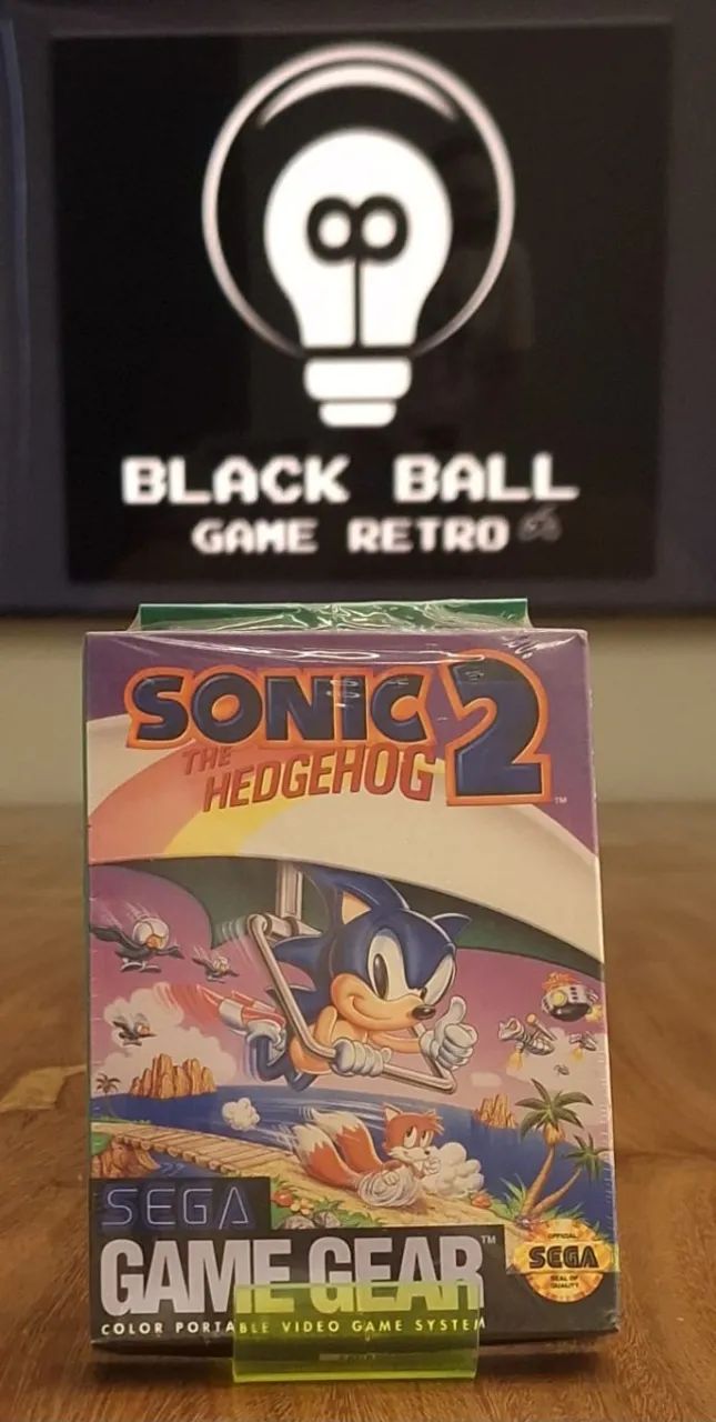 Jogo Sonic 2 de Game Gear Original e Lacrado - Foto 3