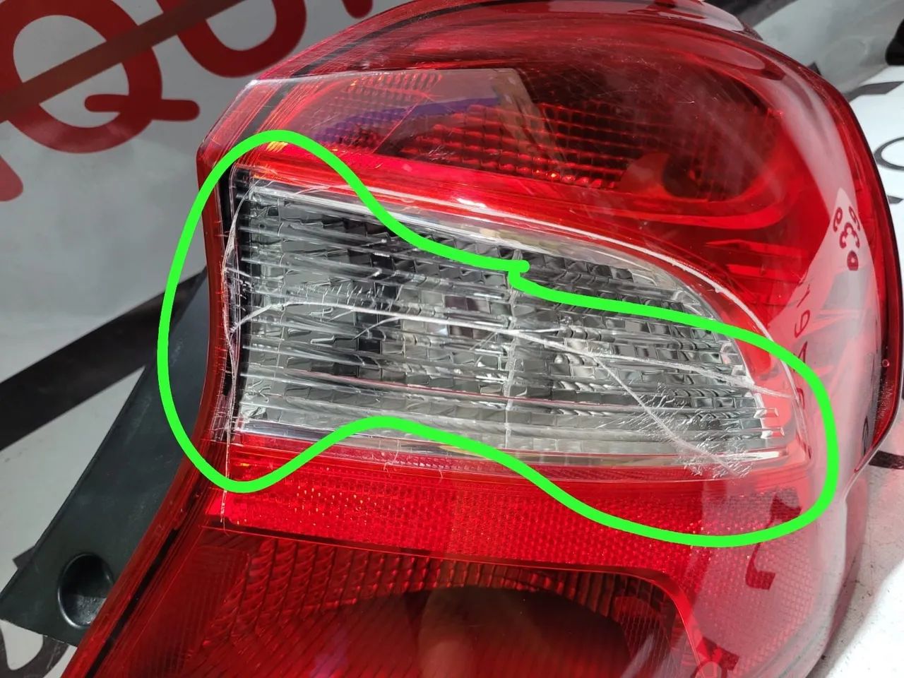 Lanterna traseira direita Ford Ka 2019/ Hatch Ré branca - Foto 4