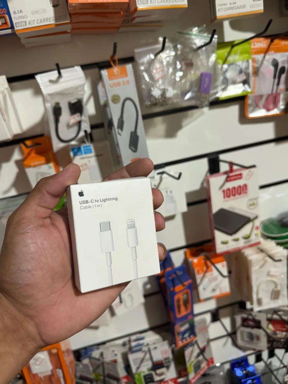 Cabo Carregador USB-C Para iPhone 