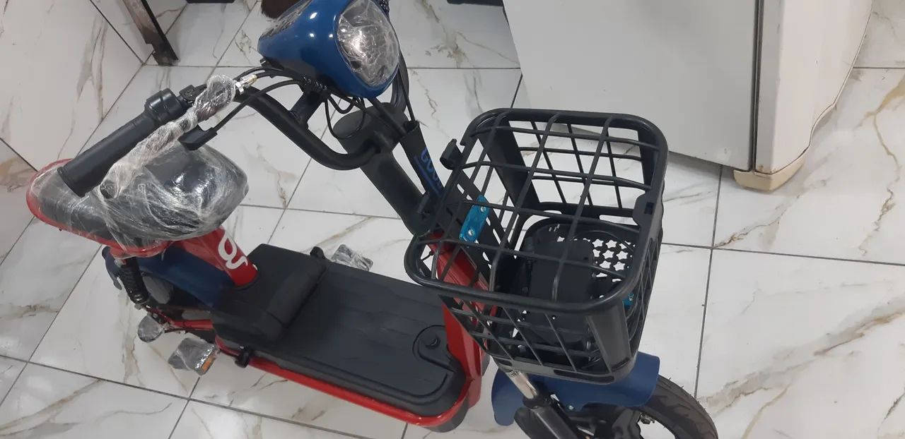 BICICLETA ELETRICA ZERO KM 800 WATTS TOP LINHA 