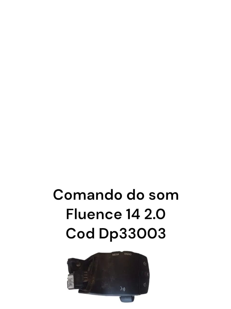 Comando Do Som  Fluence 14 2.0 Cod Dp33003