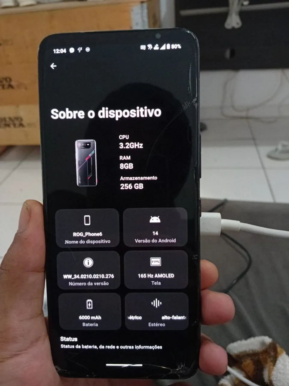 Rog phone 6 gamer roda tudo